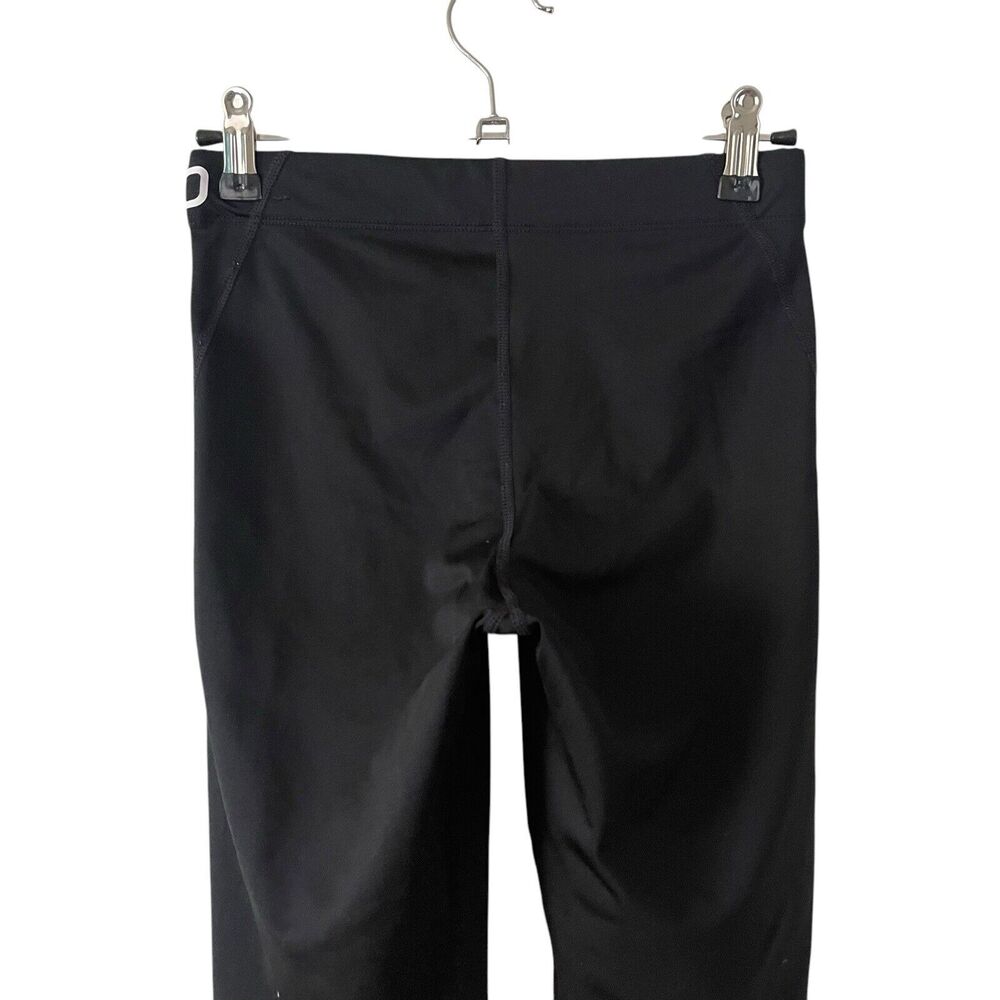Nike Pro Small Tight Training Leggings Black Solid Cropped Activewear - Picture 10 of 10